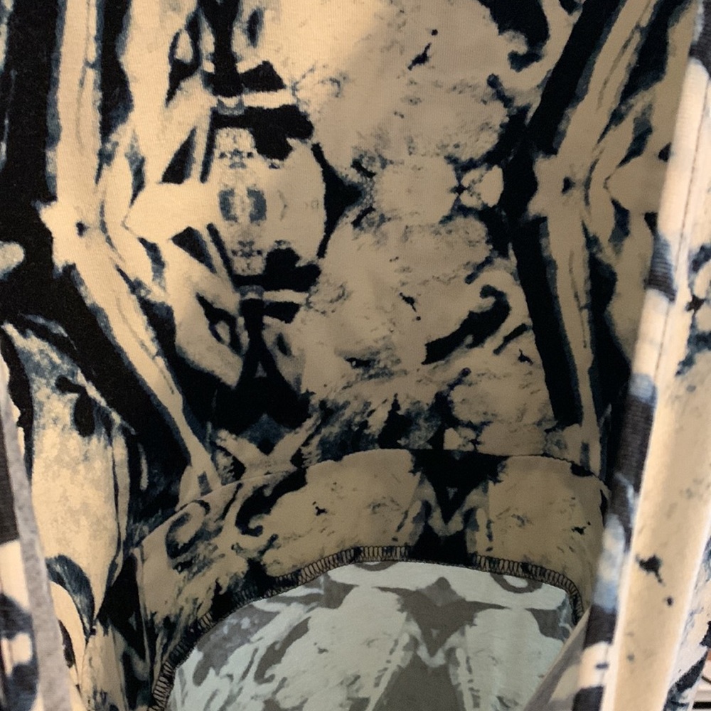 Cynthia Rowley wrap front belted print twirl Dress - Picture 7 of 14